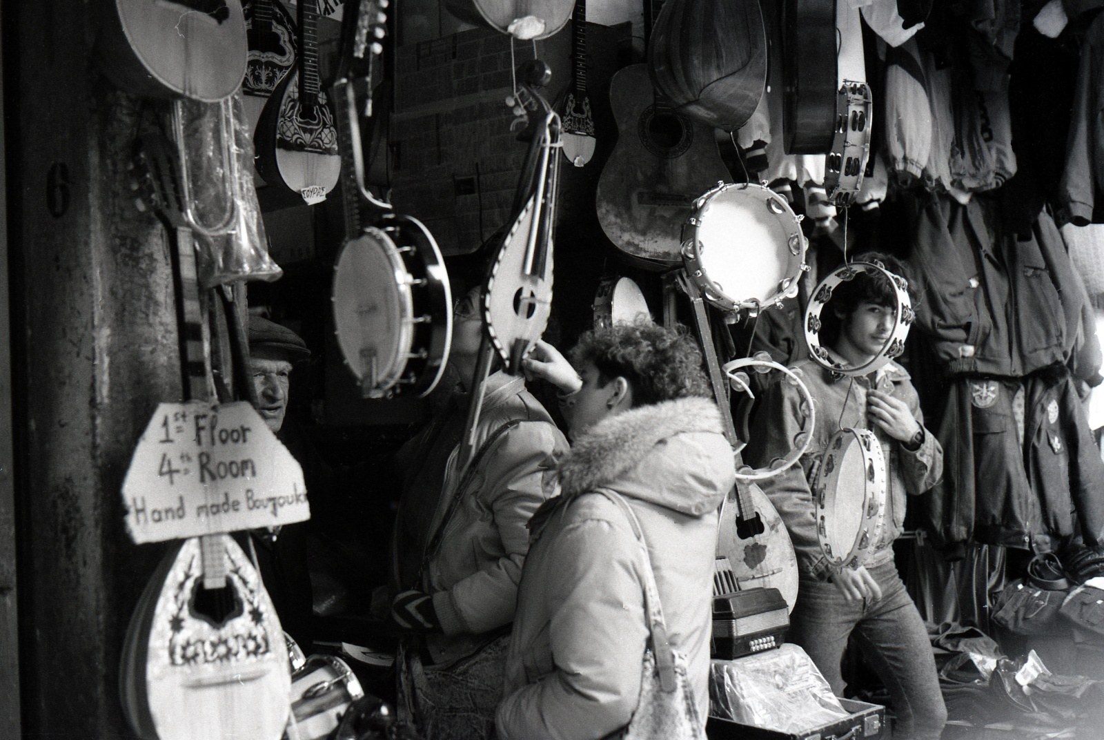 Athens, Monastiraki, 1989
